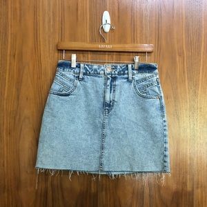 Jean skirt
